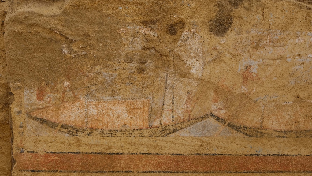 Những bức tranh đầy màu sắc về cuộc sống đời thường được phát hiện trong lăng mộ Ai Cập 4.300 năm tuổi Những bức tranh đầy màu sắc về cuộc sống đời thường được phát hiện trong lăng mộ Ai Cập 4.300 năm tuổi