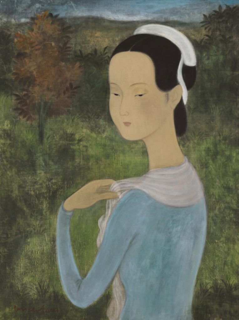 Tranh lụa 