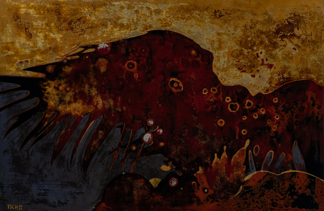 Lacquer painting  Lacquer painting