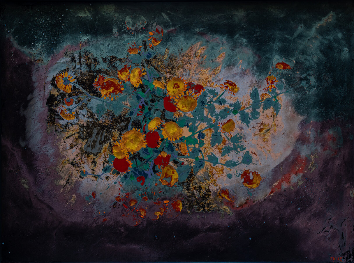 Lacquer painting 