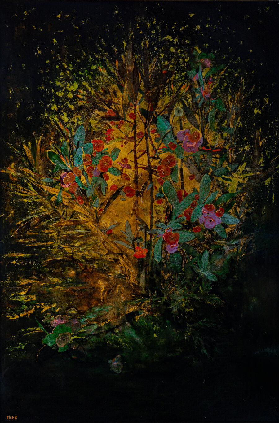 Lacquer painting  Lacquer painting