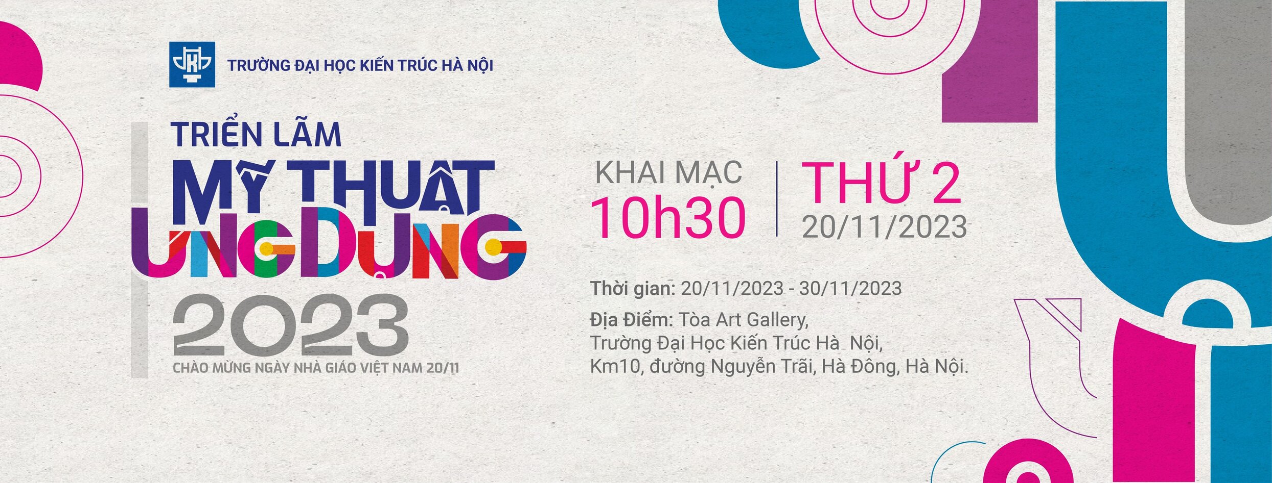 TRIỂN LÃM MỸ THUẬT ỨNG DỤNG