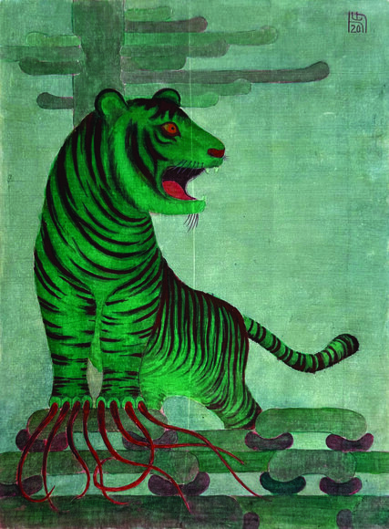 Tranh lụa 