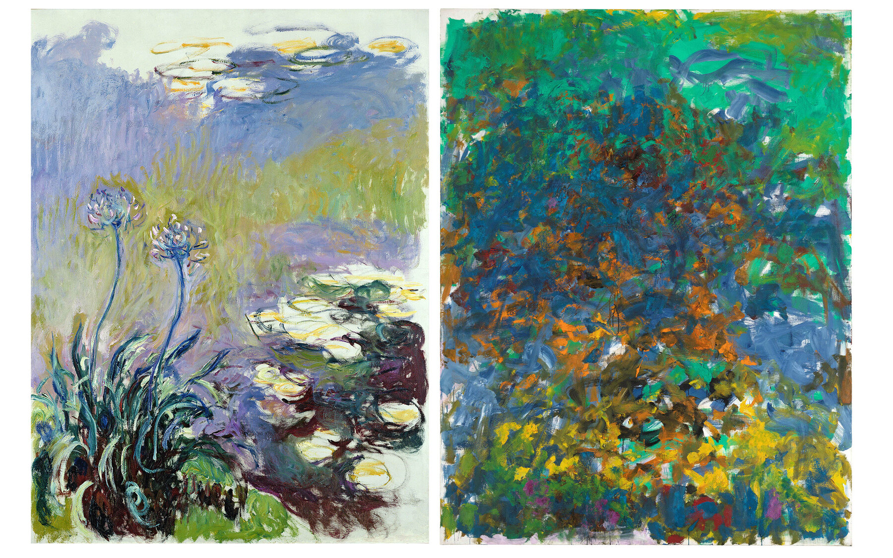 Triển lãm tranh “Ấn tượng trừu tượng - Cuộc gặp gỡ chưa từng có giữa Joan Mitchell và Claude Monet”