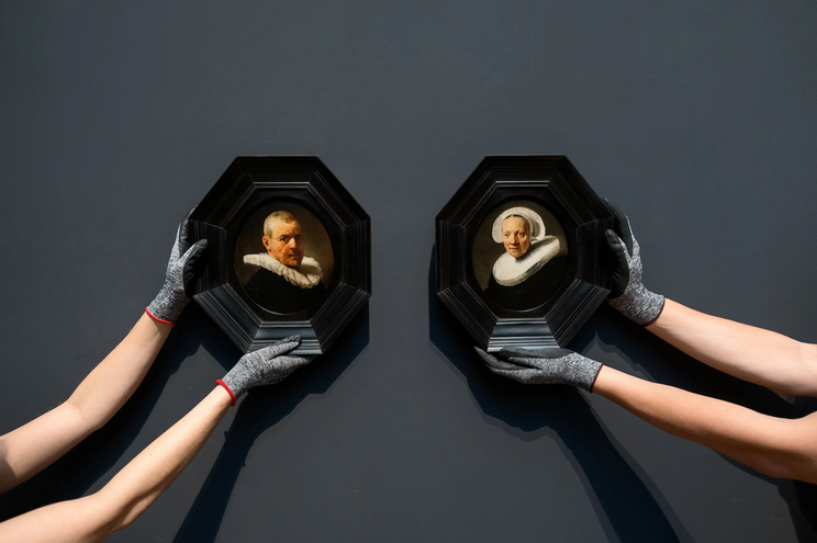 Những bức tranh chân dung sáng tác bởi danh họa Rembrandt bị thất lạc từ lâu, được cho là tác phẩm nhỏ nhất của nghệ sĩ, được trưng bày ở Hà Lan Những bức tranh chân dung sáng tác bởi danh họa Rembrandt bị thất lạc từ lâu, được cho là tác phẩm nhỏ nhất của nghệ sĩ, được trưng bày ở Hà Lan