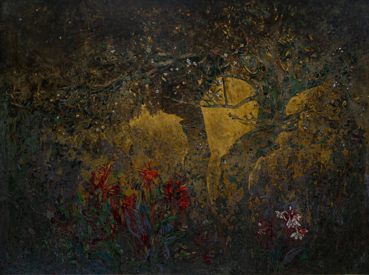 Lacquer painting 
