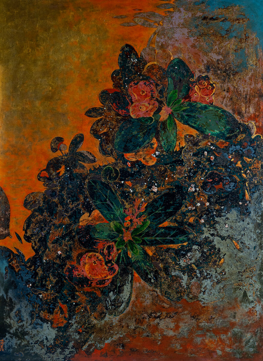 Lacquer painting  Lacquer painting