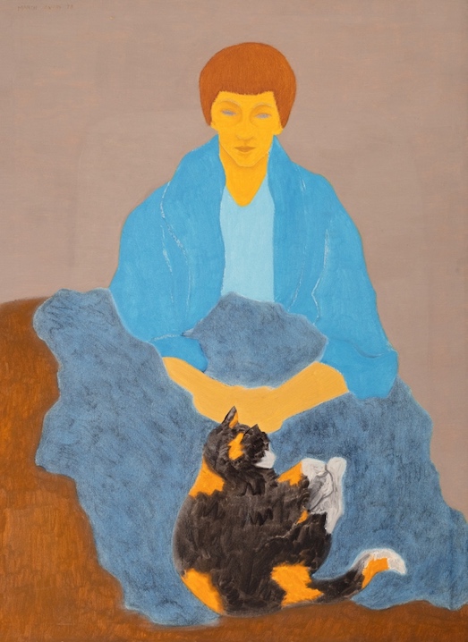 Những bức tranh tự truyện tươi sáng của Avery trong buổi trưng bày đầu tiên của bà ở London Những bức tranh tự truyện tươi sáng của Avery trong buổi trưng bày đầu tiên của bà ở London