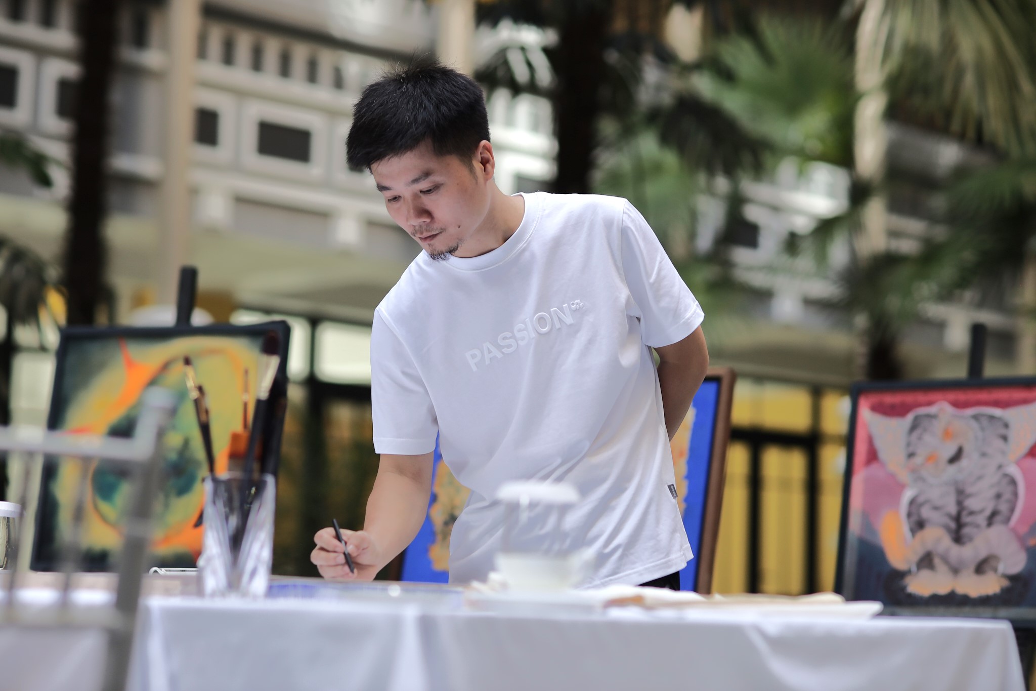 Tranh lụa của hoạ sĩ Nguyễn Văn Trinh Tranh lụa của hoạ sĩ Nguyễn Văn Trinh