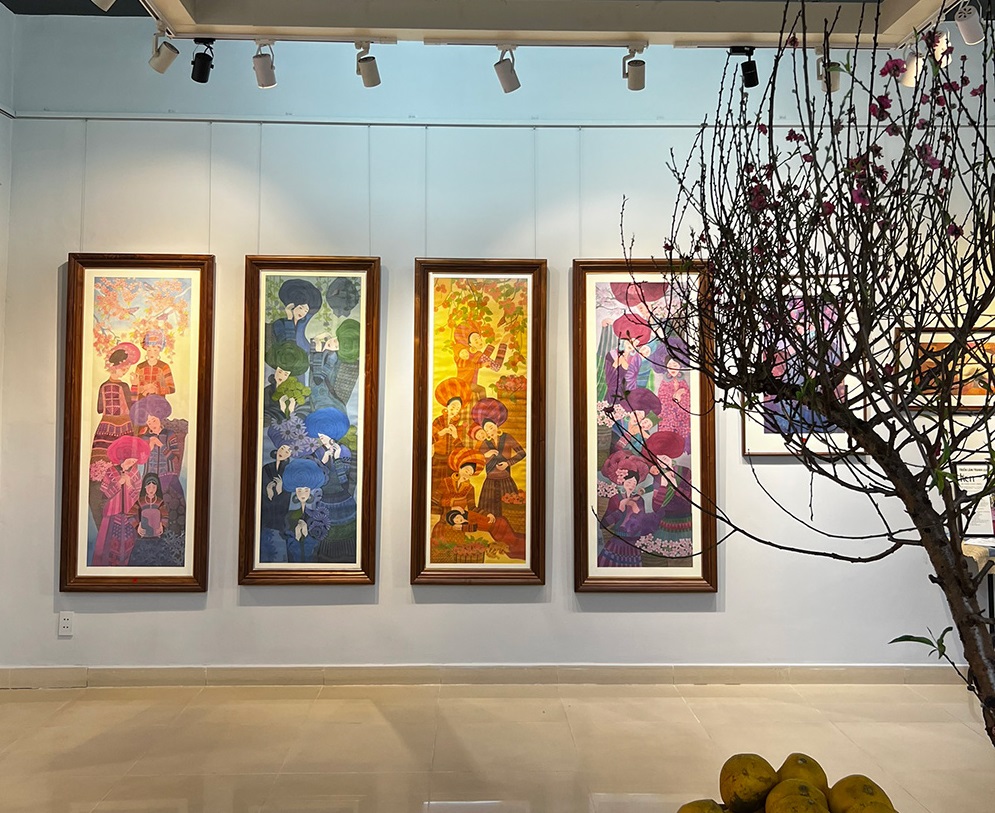 Tranh lụa Việt Nam: Sự kết hợp hài hòa giữa văn hóa và nghệ thuật hội họa (Phần 1) Tranh lụa Việt Nam: Sự kết hợp hài hòa giữa văn hóa và nghệ thuật hội họa (Phần 1)