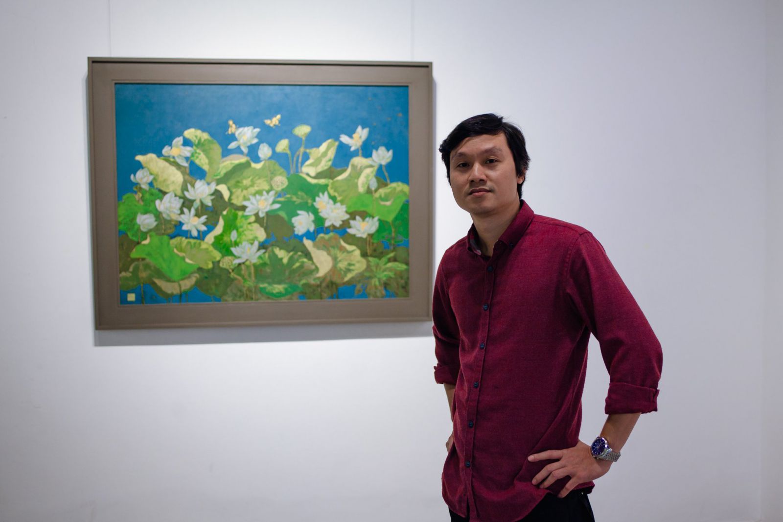 Artist Nguyen Nghia Dau