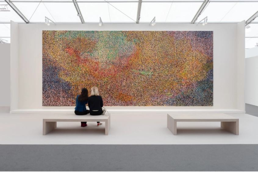 Những tác phẩm mê hoặc của Rick Lowes tại Gagosian Frieze LA Booth 