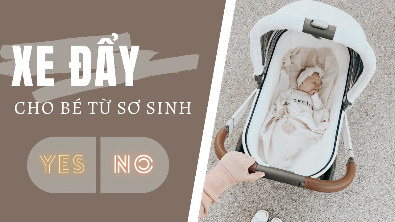 Có nên sắm xe đẩy cho bé từ sơ sinh?