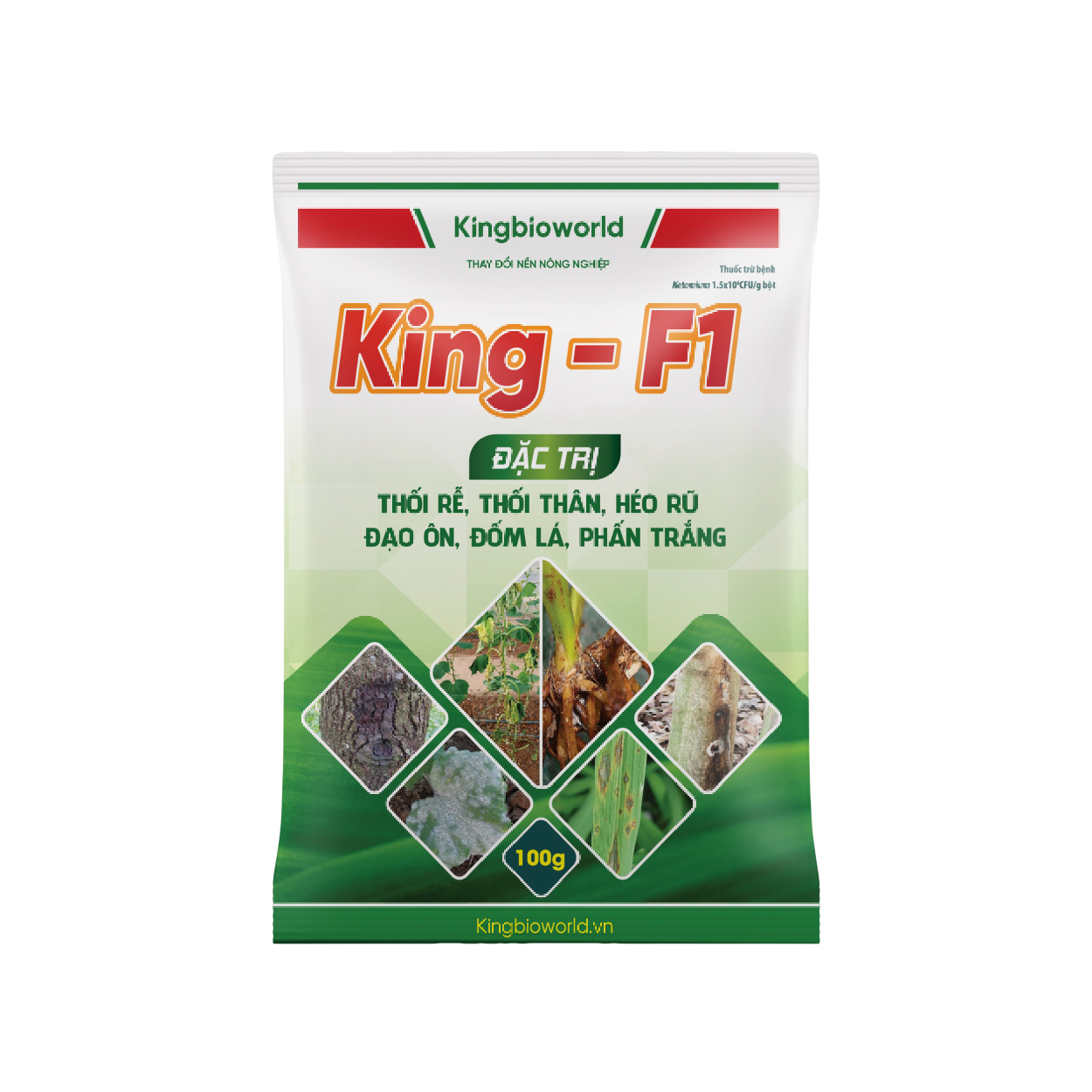 King F1 - Đặc trị thối rễ, vàng lá, nấm bệnh dưới đất