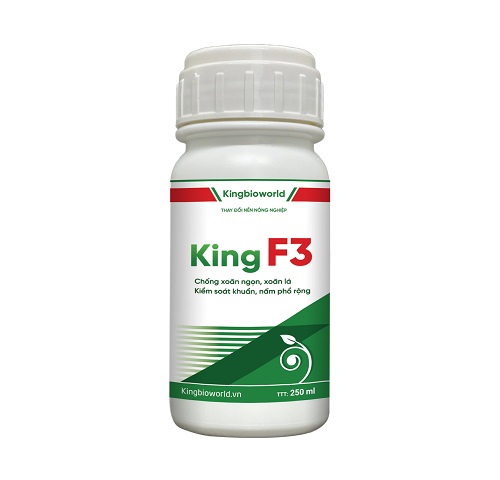 King F3 - Đặc trị xoăn lá, xoăn ngọn, khảm lá, thối nhũn, thán thư, sương mai