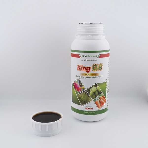 King 08 - Tăng tỷ lệ đậu trái, chống rụng trái non, xanh gai, chống nứt vỡ trái