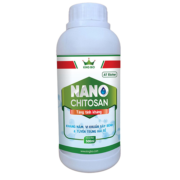 King Nano Chitosan - Kháng nấm, Vi khuẩn gây bệnh và tuyến trùng gây hại