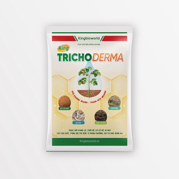 King Trichoderma - Xử lý đất, xử lý rơm rạ, ủ phân, bổ sung vi sinh vật có lợi cho đất King Trichoderma - Xử lý đất, xử lý rơm rạ, ủ phân, bổ sung vi sinh vật có lợi cho đất