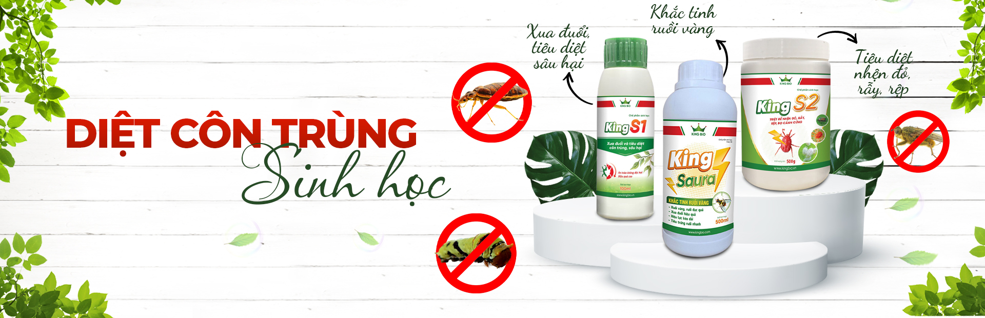 Công ty cổ phần tập đoàn KING BIO Phân thuốc sinh học cho cây trồng