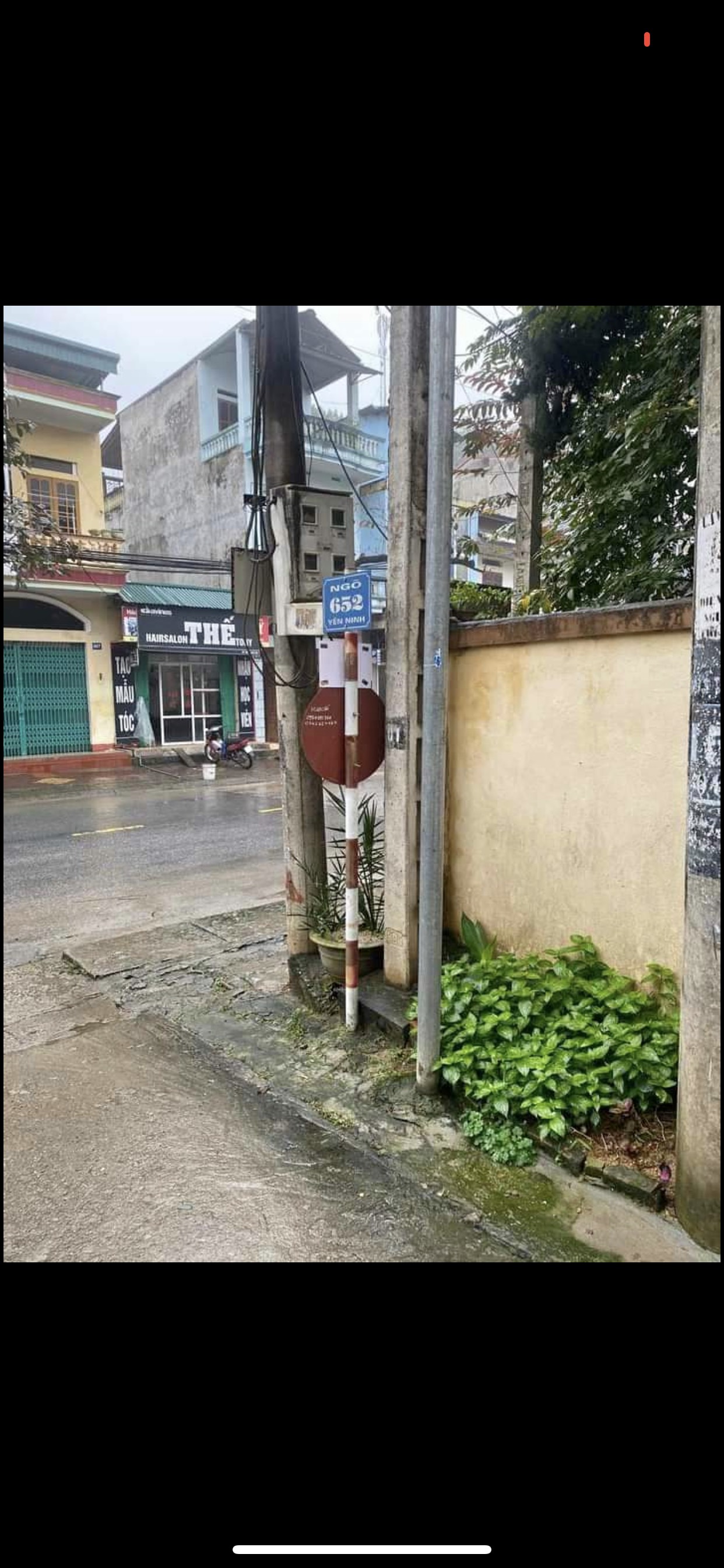 Bán lô đất sau sở y tế ngõ 652 cách đường yên ninh vào 100m