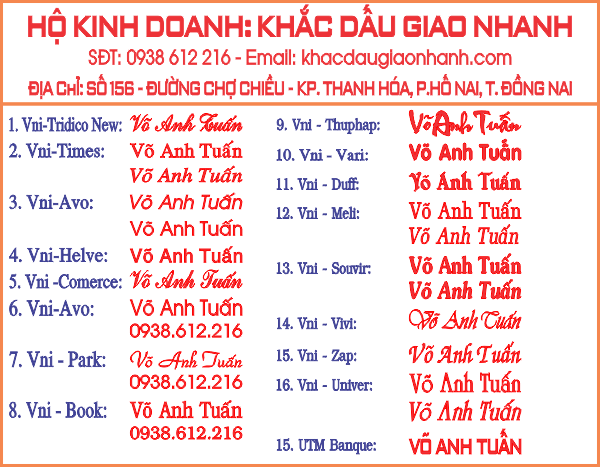 📄 “Các font chữ đẹp, phổ biến nhất dùng trong văn phòng”