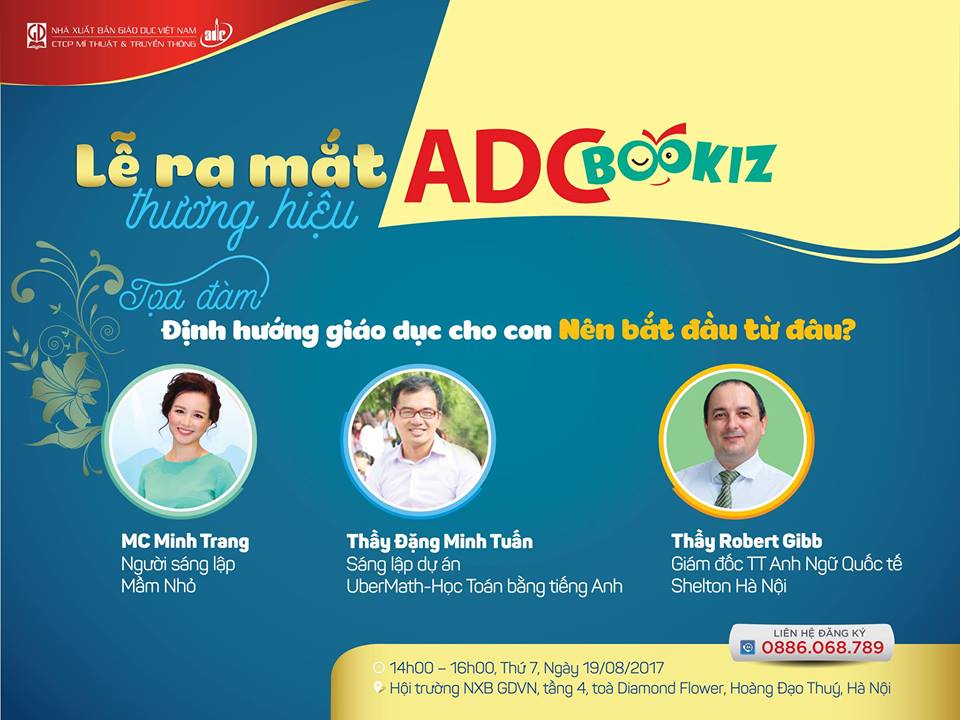 Lễ ra mắt thương hiệu ADCBookiz và Toạ đàm: 