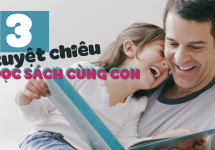 3 tuyệt chiêu đọc sách cùng con