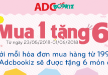 Ưu đãi vui đón 1/6: MUA 1 TẶNG 6!