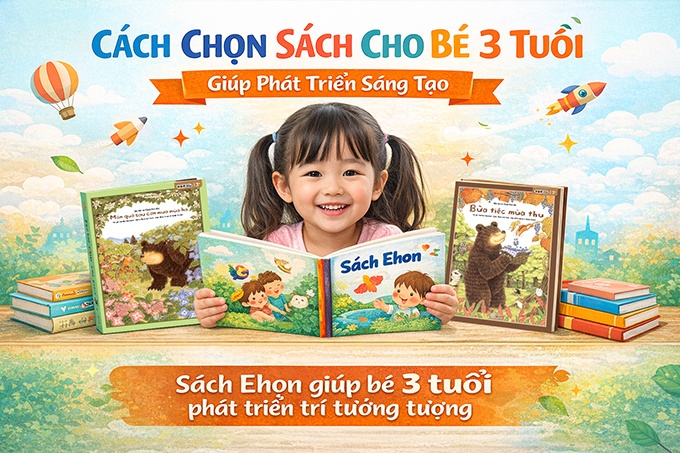 Cách Chọn Sách Cho Bé 3 Tuổi Giúp Phát Triển Sáng Tạo Và Trí Tưởng Tượng
