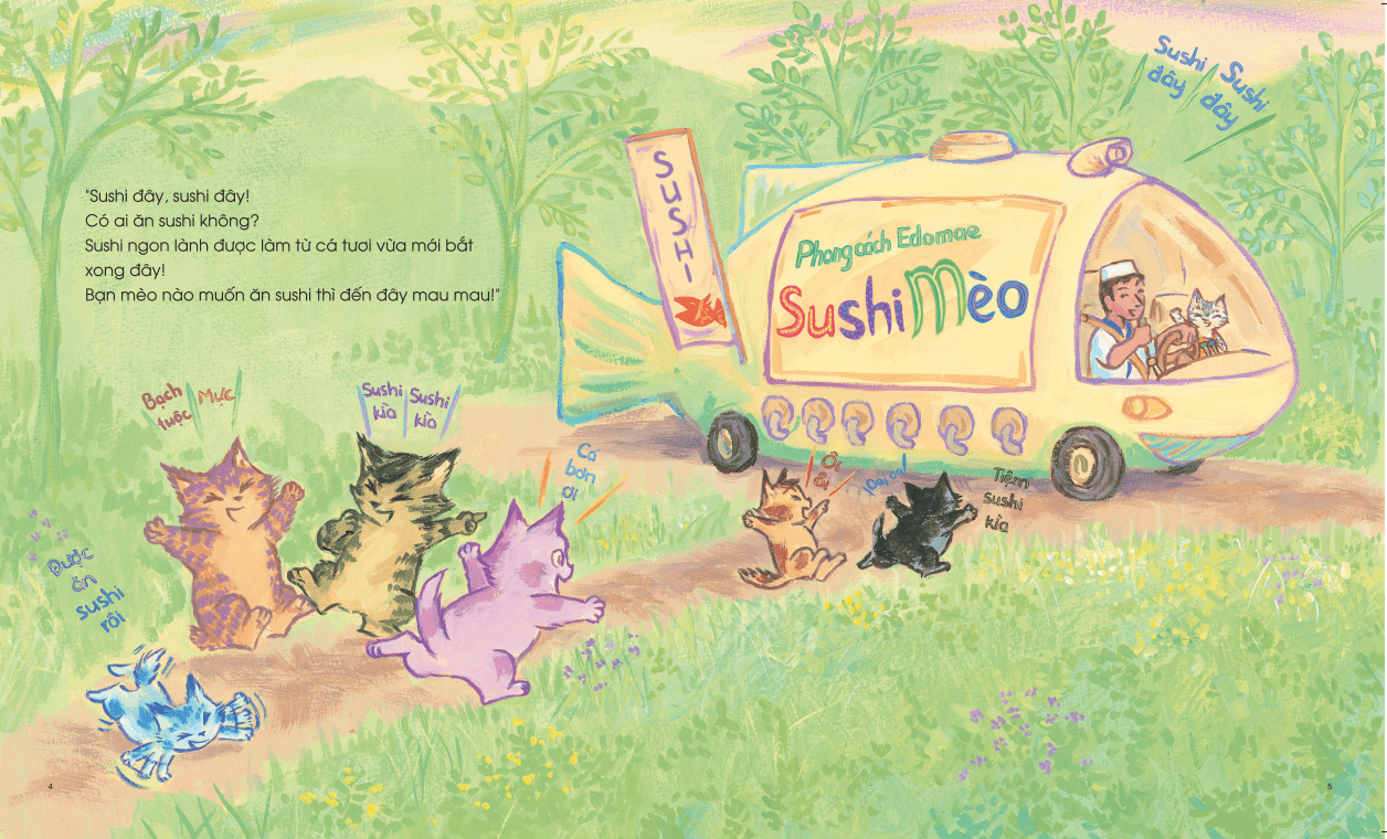 Tiệm Sushi Mèo