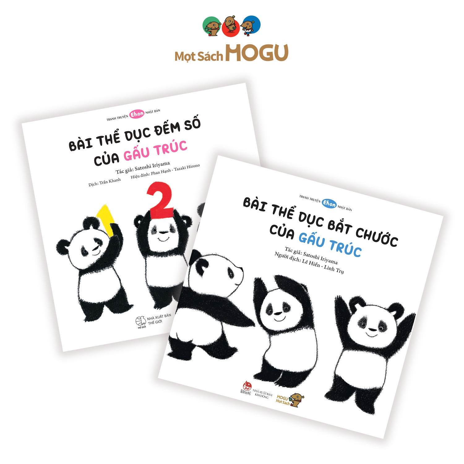 Combo Gấu Trúc Tập Thể Dục