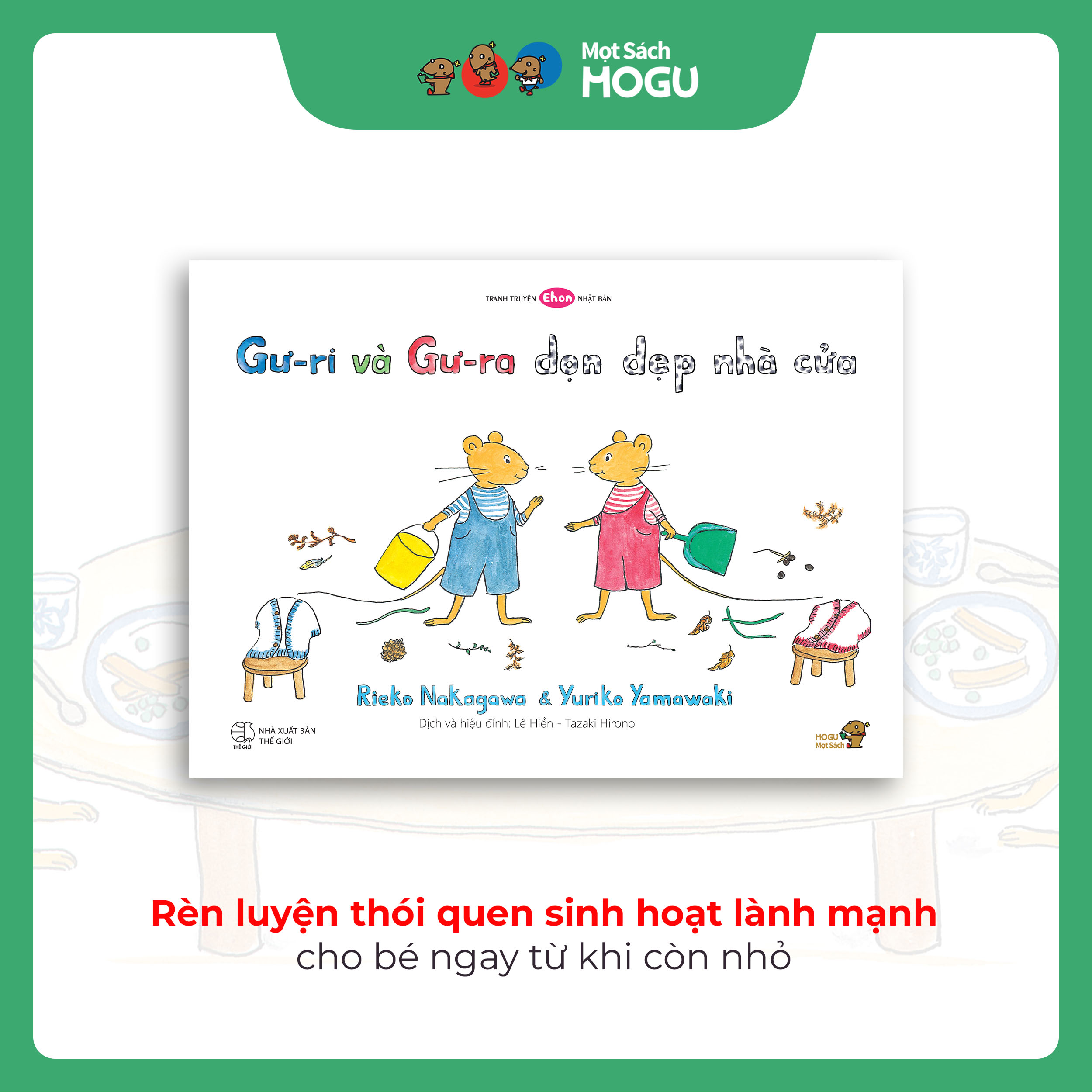 Gư-ri Và Gư-ra Dọn Dẹp Nhà Cửa