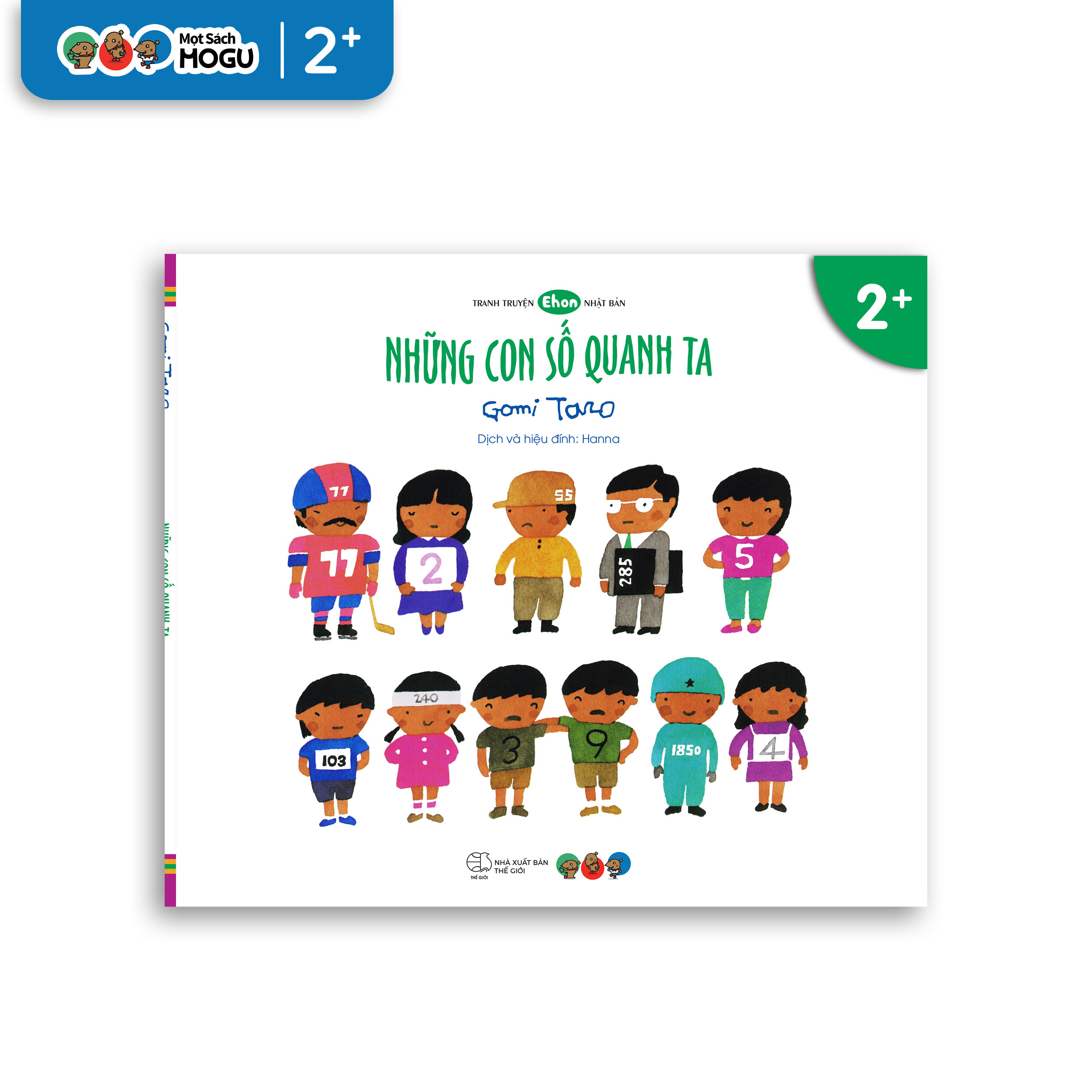 Sách Bìa Cứng Cho Bé - Phát Triển Sáng Tạo - Những Con Số Quanh Ta (Gomi Taro)