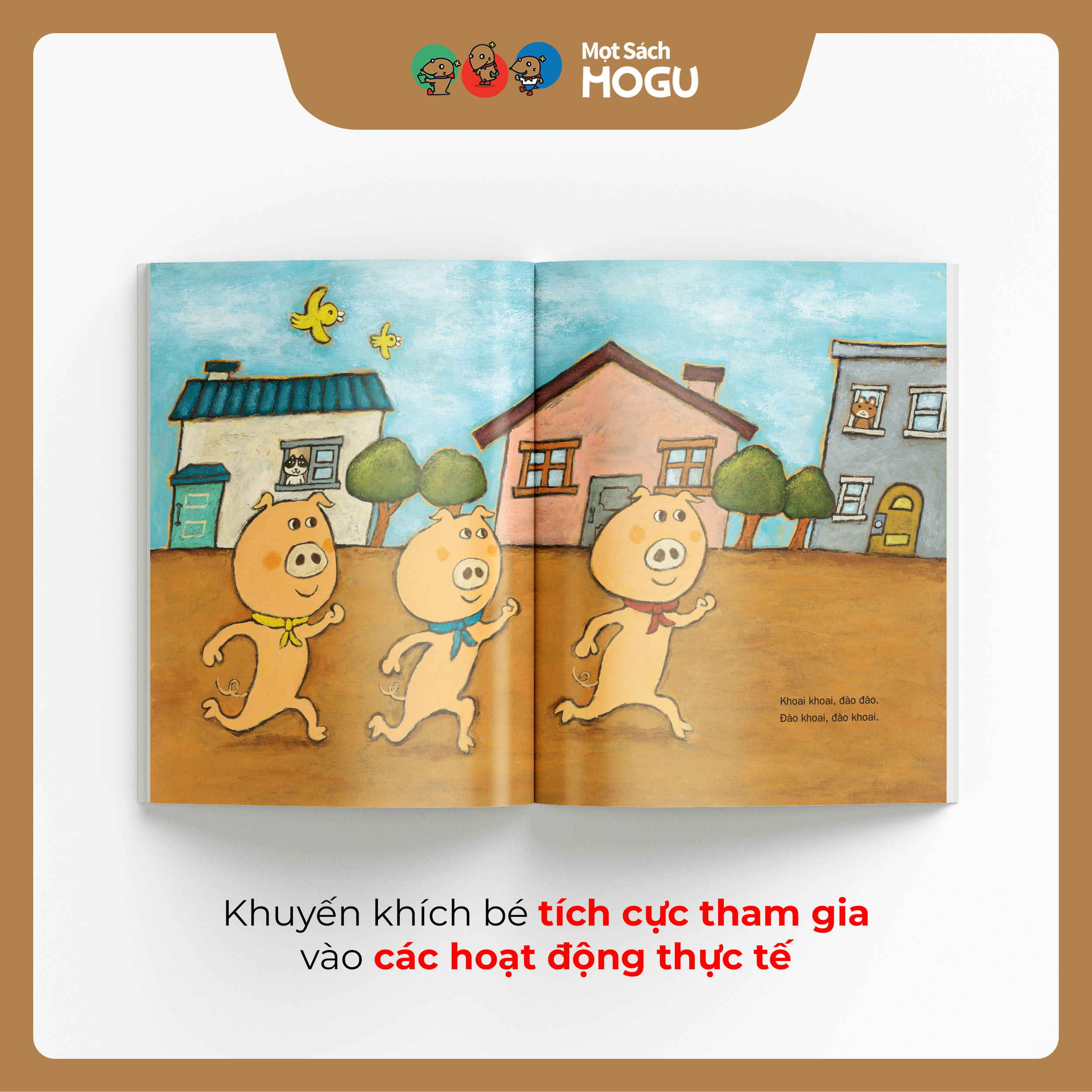 Đào Khoai Đào Khoai | Ehon cho bé từ 3 tuổi | Học kiên nhẫn & vui khám phá