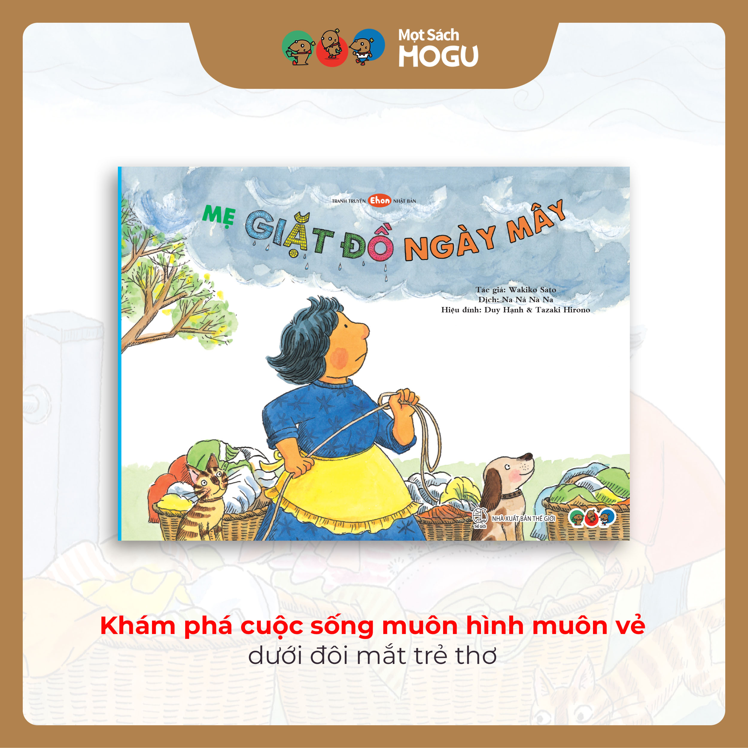 Mẹ Giặt Đồ Ngày Mây
