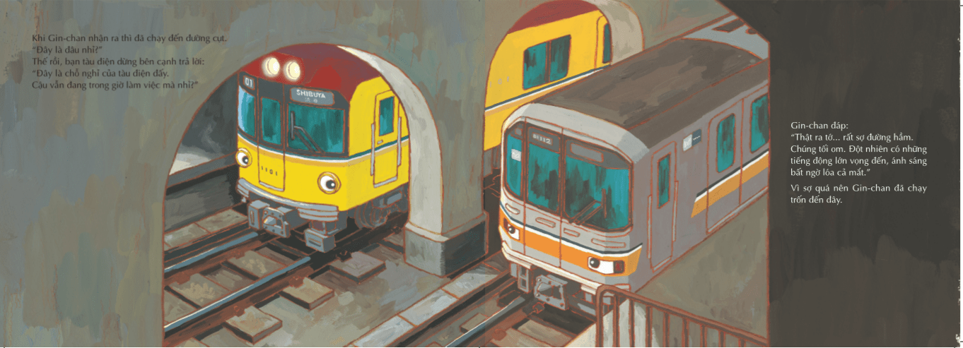 Bạn Tàu Điện Ngầm Gin-Chan
