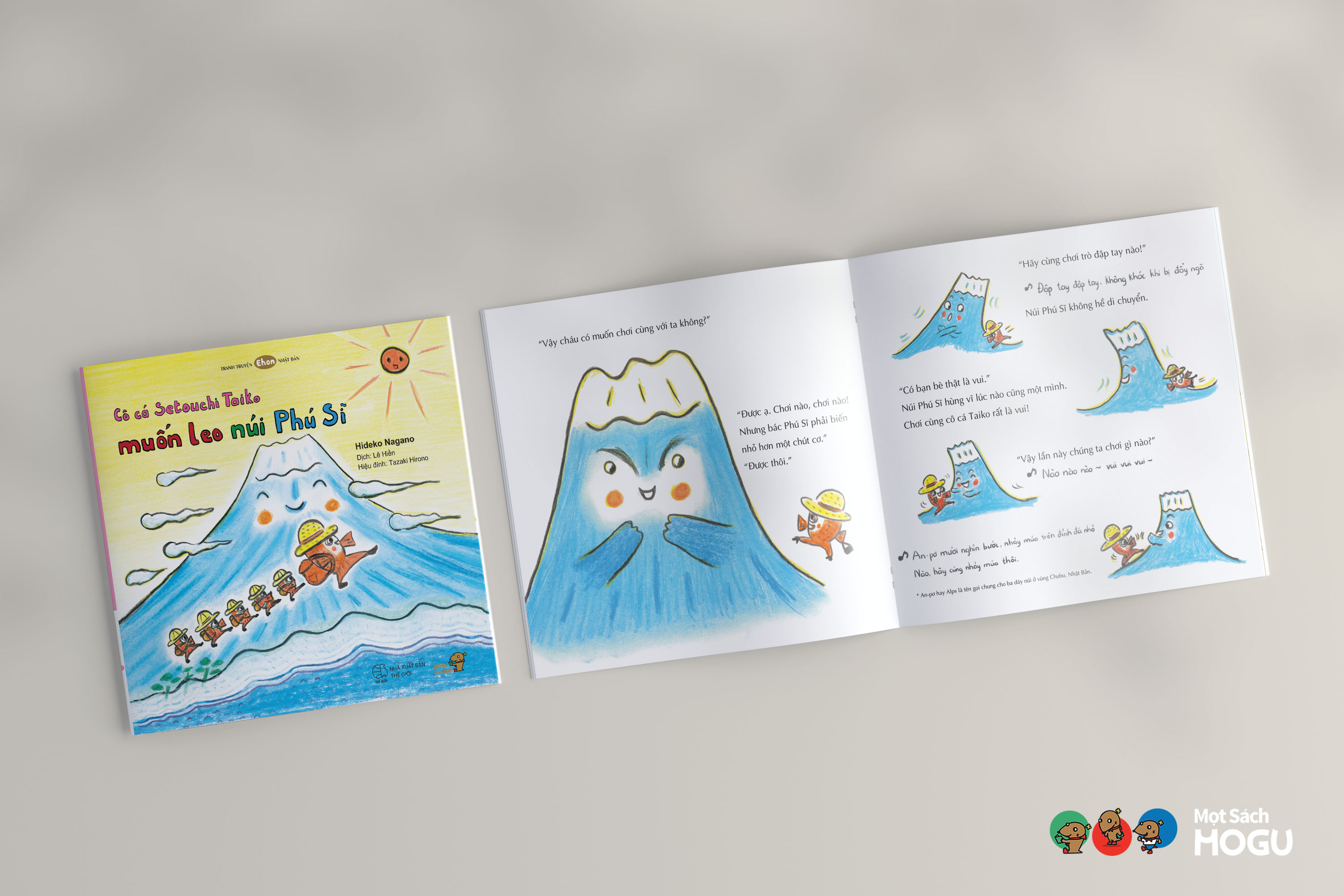 Cô Cá Setouchi Taiko Muốn Leo Núi Phú Sĩ