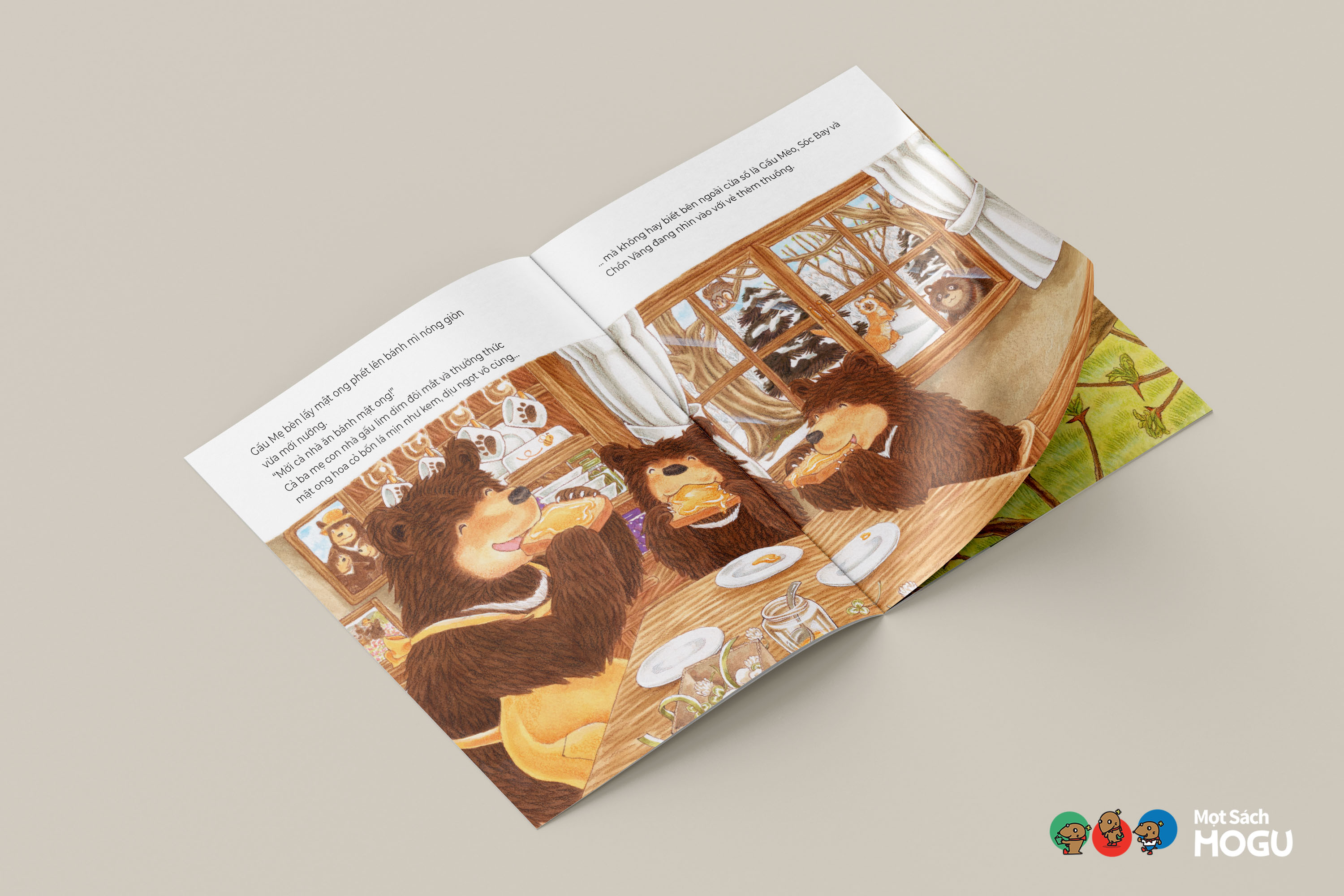 Tiệm Mật Ong Lừng Danh | Ehon cho bé từ 3 tuổi | Yêu thương & sẻ chia