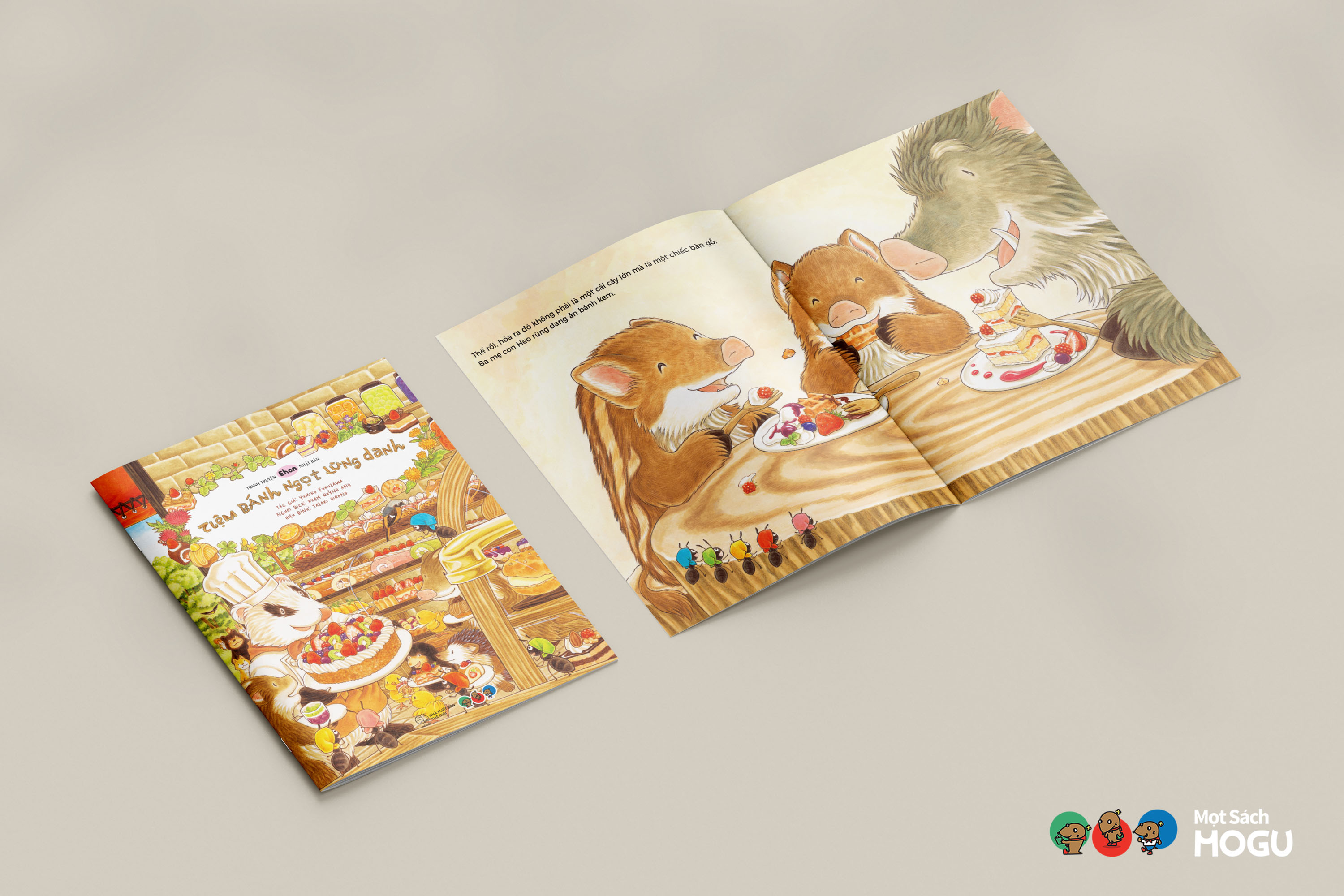 Tiệm Bánh Ngọt Lừng Danh | Ehon cho bé từ 3 tuổi | Thưởng thức niềm vui & chia sẻ