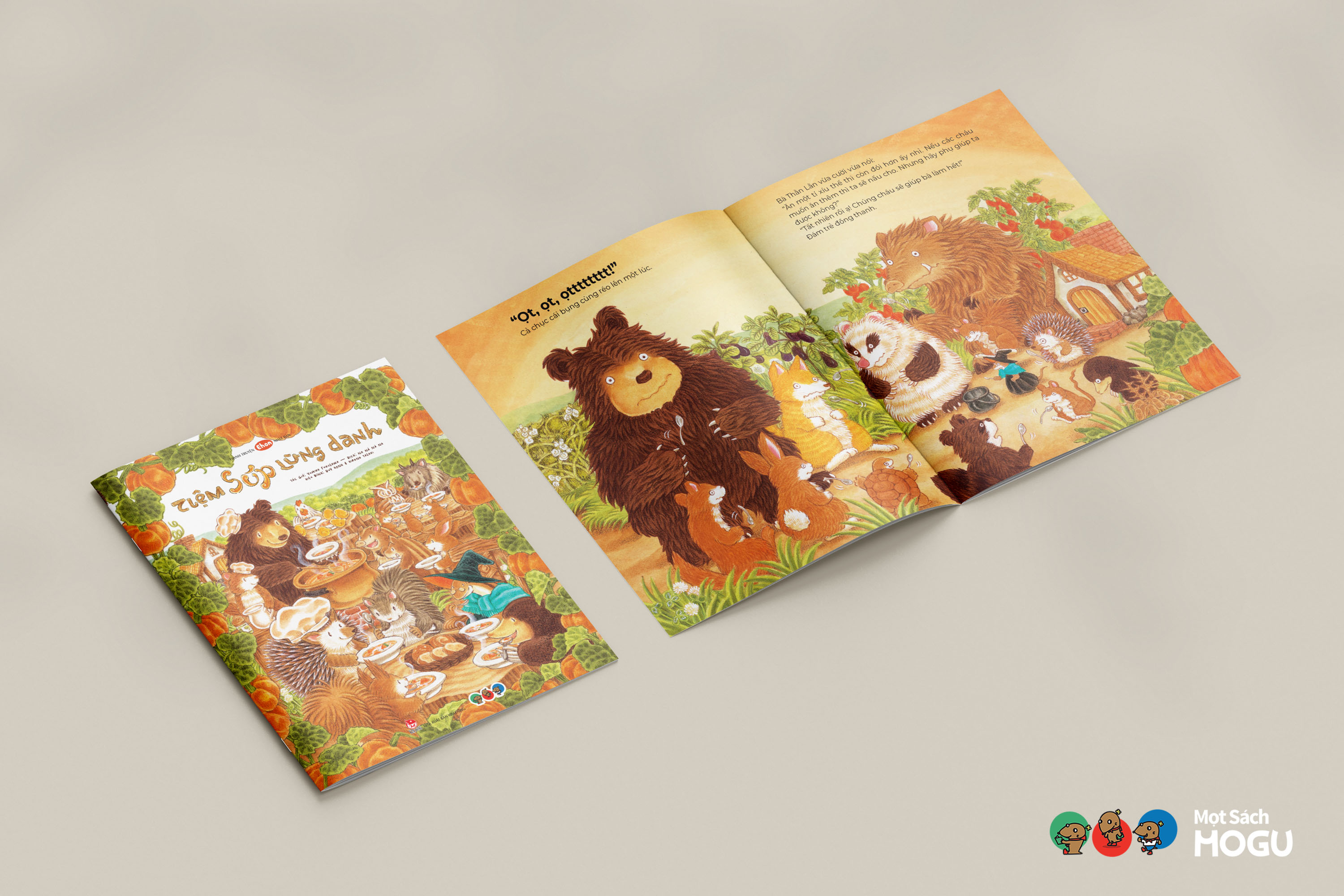 Tiệm Súp Lừng Danh | Ehon cho bé từ 3 tuổi | Chia sẻ & học cùng bạn bè