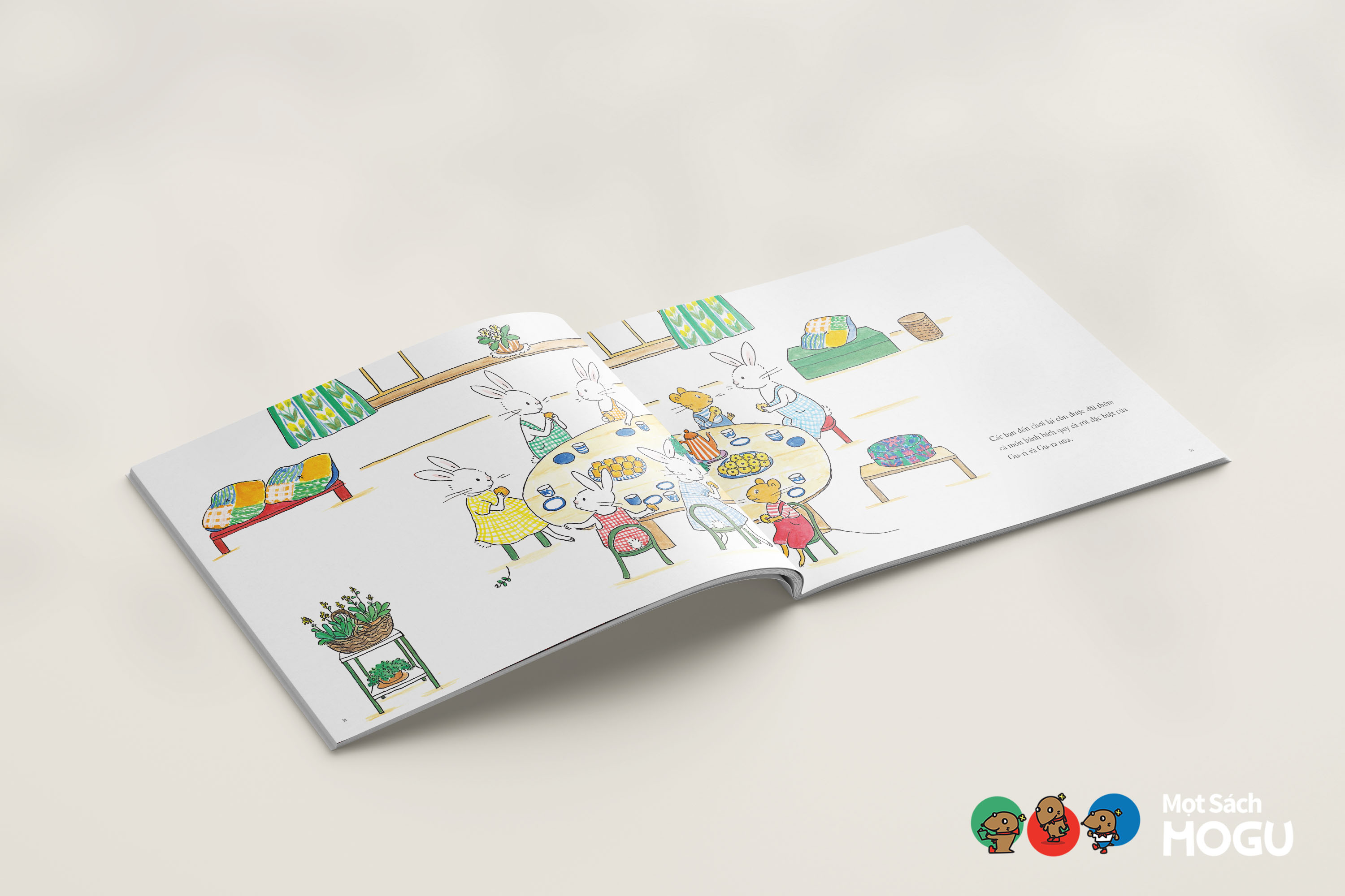 Gư-ri Và Gư-ra Dọn Dẹp Nhà Cửa