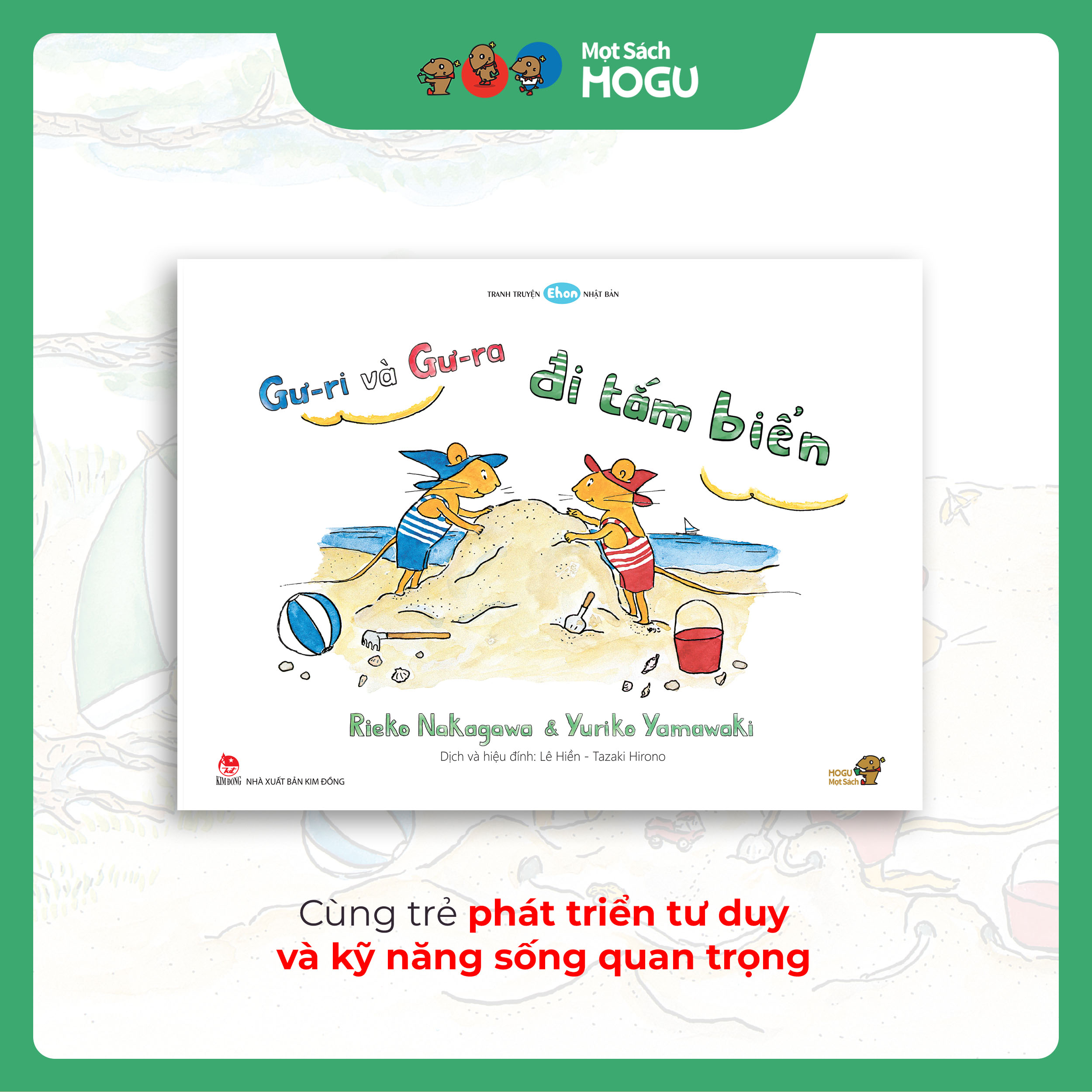 Gư-ri Và Gư-ra đi tắm biển