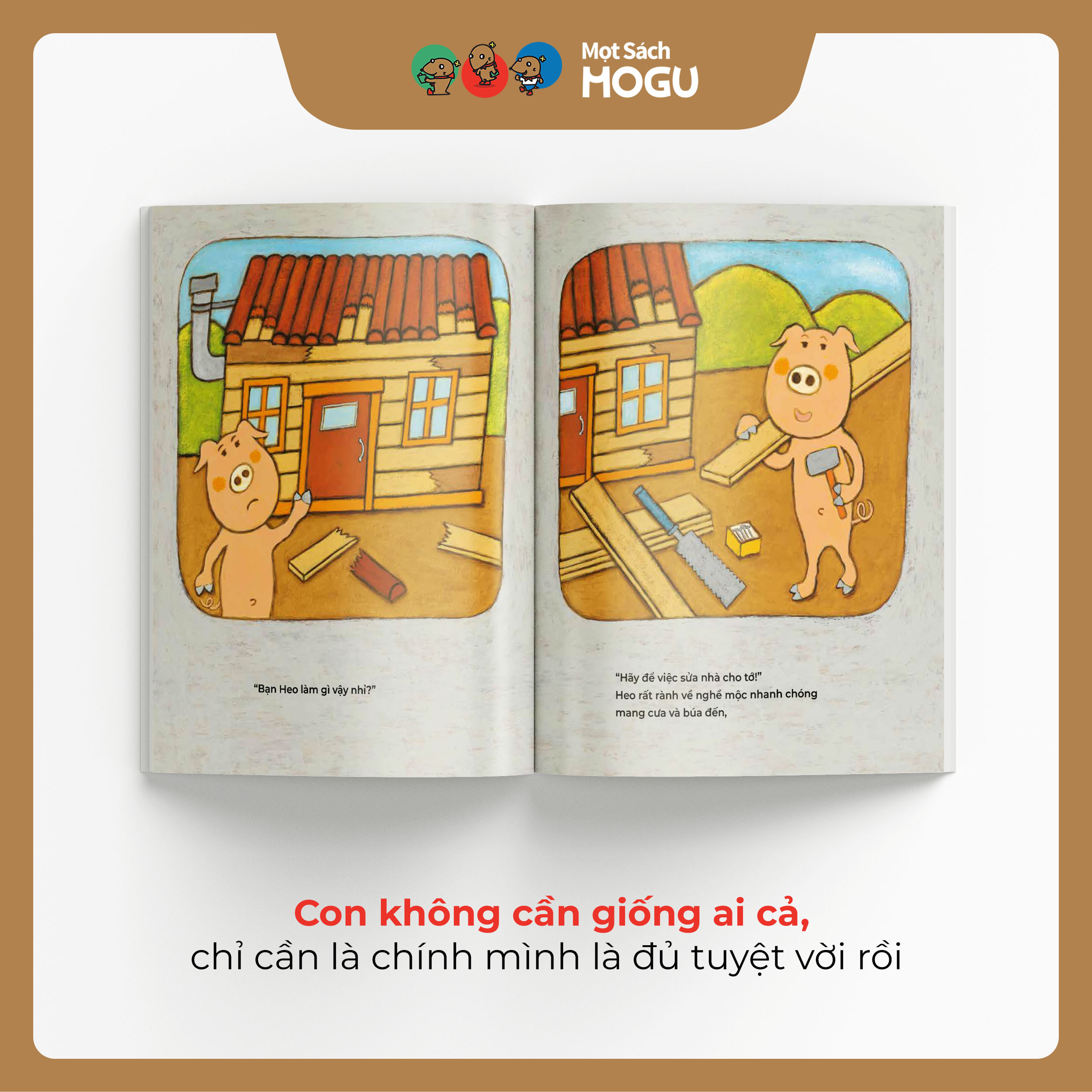 Hình ảnh trong sách Ehon Bác sĩ An-tôn nuôi dưỡng đồng cảm cho trẻ 3+
