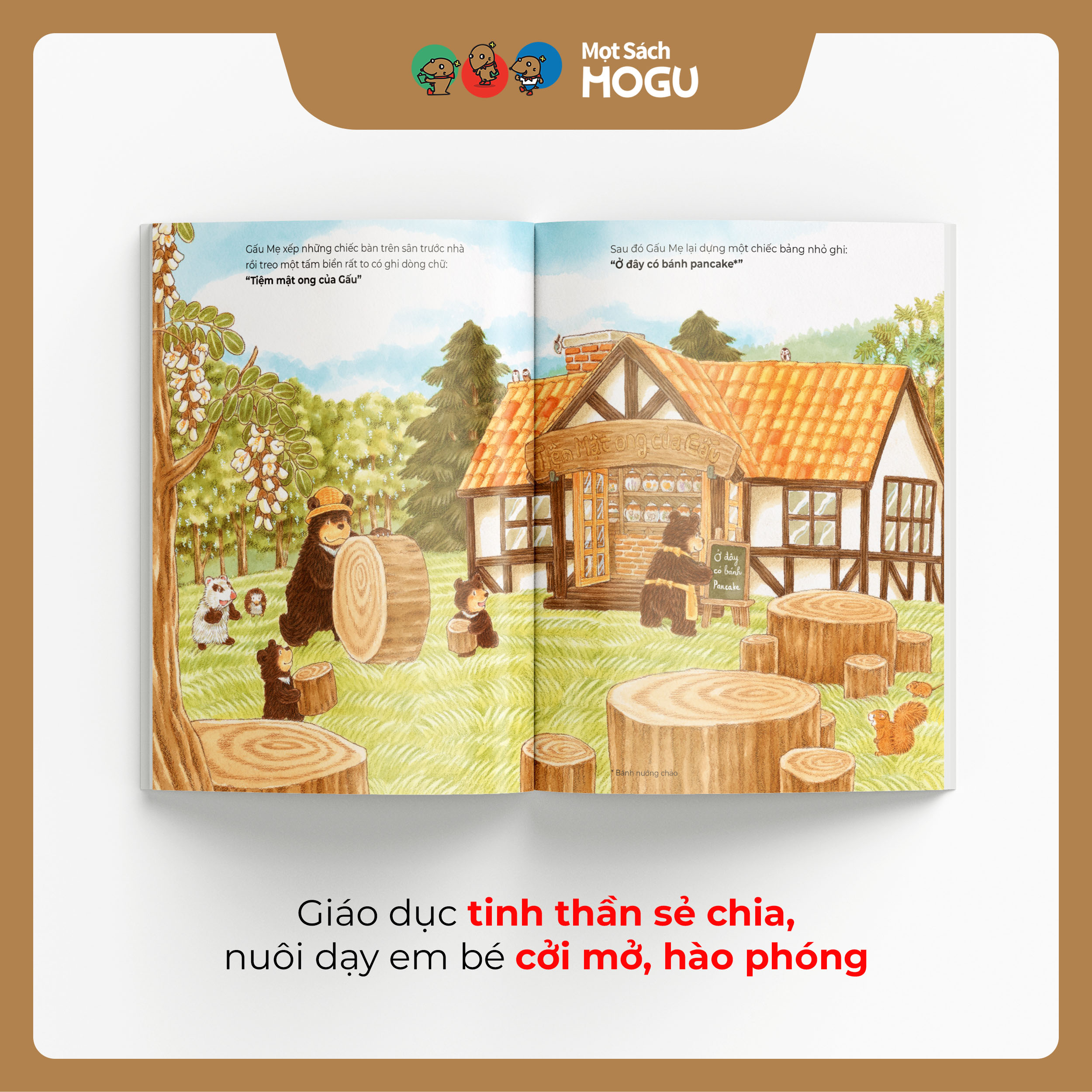 Tiệm Mật Ong Lừng Danh | Ehon cho bé từ 3 tuổi | Yêu thương & sẻ chia