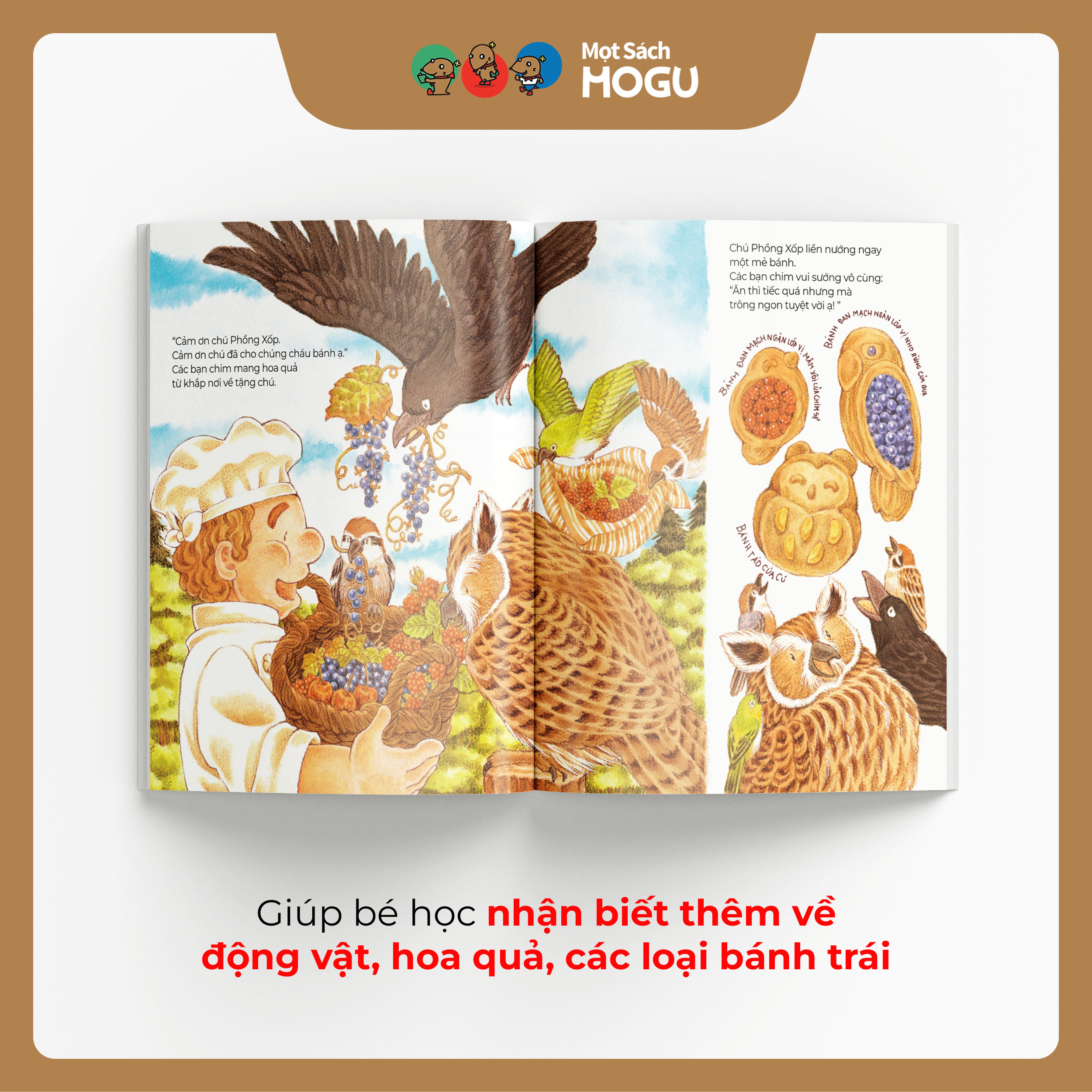 Tiệm Bánh Mì Lừng Danh | Ehon cho bé từ 3 tuổi | Học sẻ chia & kết nối