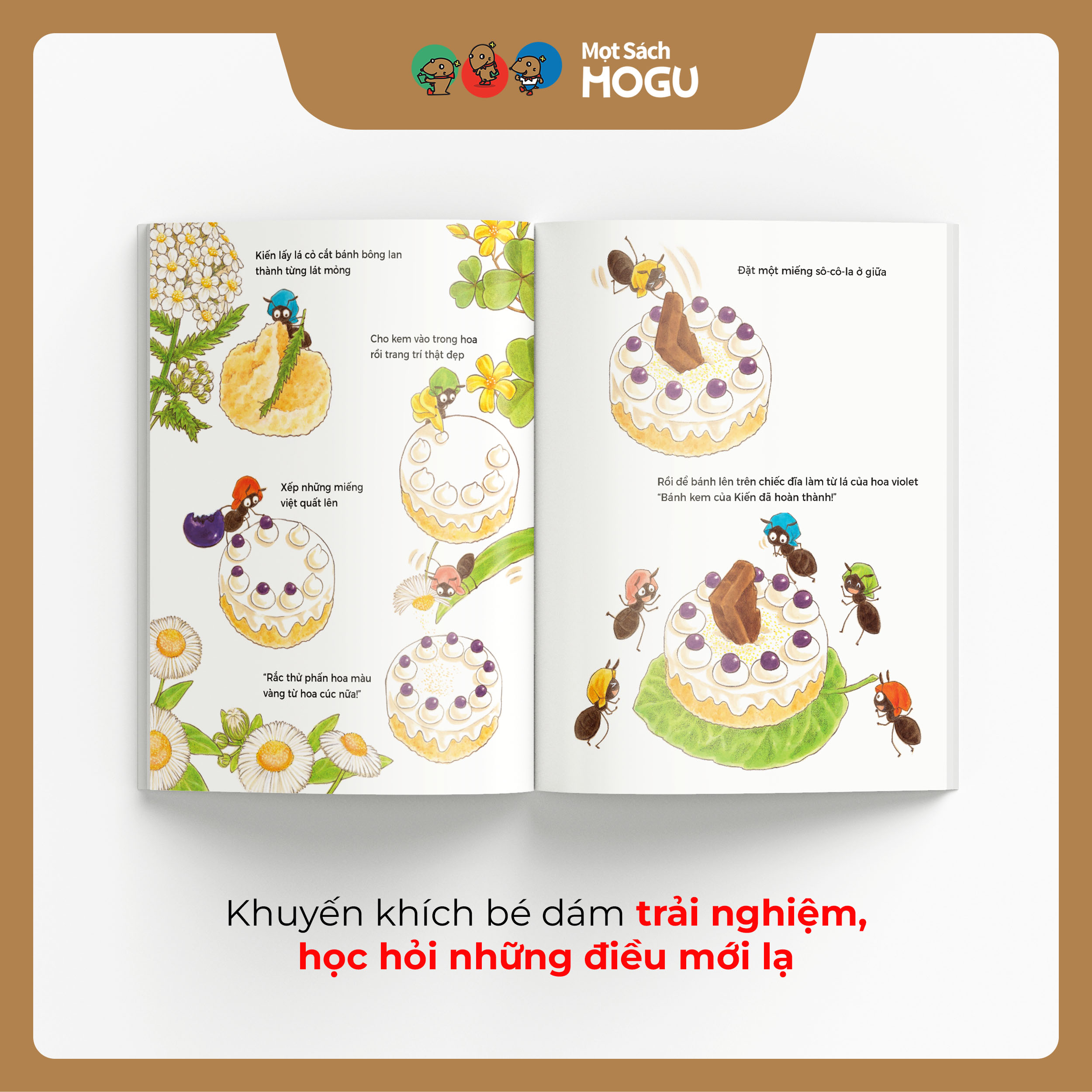 Tiệm Bánh Ngọt Lừng Danh | Ehon cho bé từ 3 tuổi | Thưởng thức niềm vui & chia sẻ