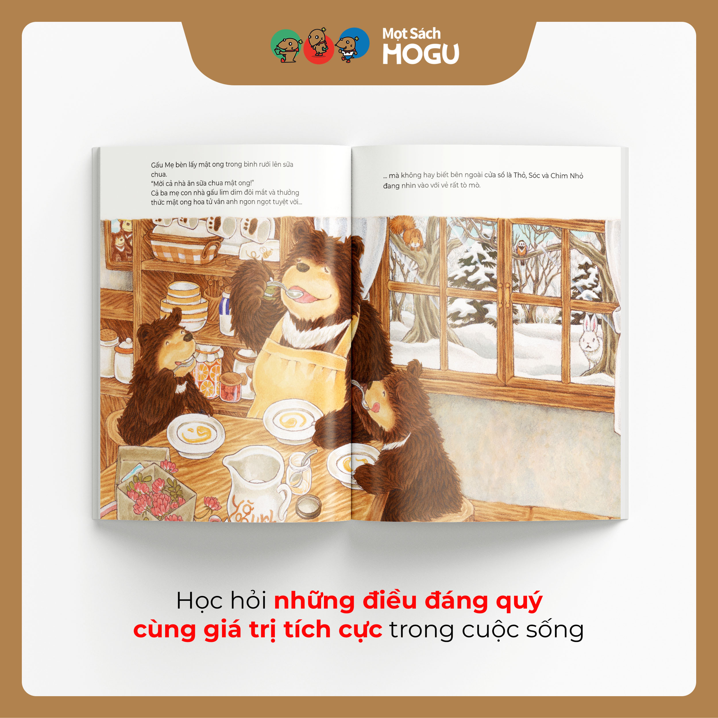 Tiệm Mật Ong Lừng Danh | Ehon cho bé từ 3 tuổi | Yêu thương & sẻ chia