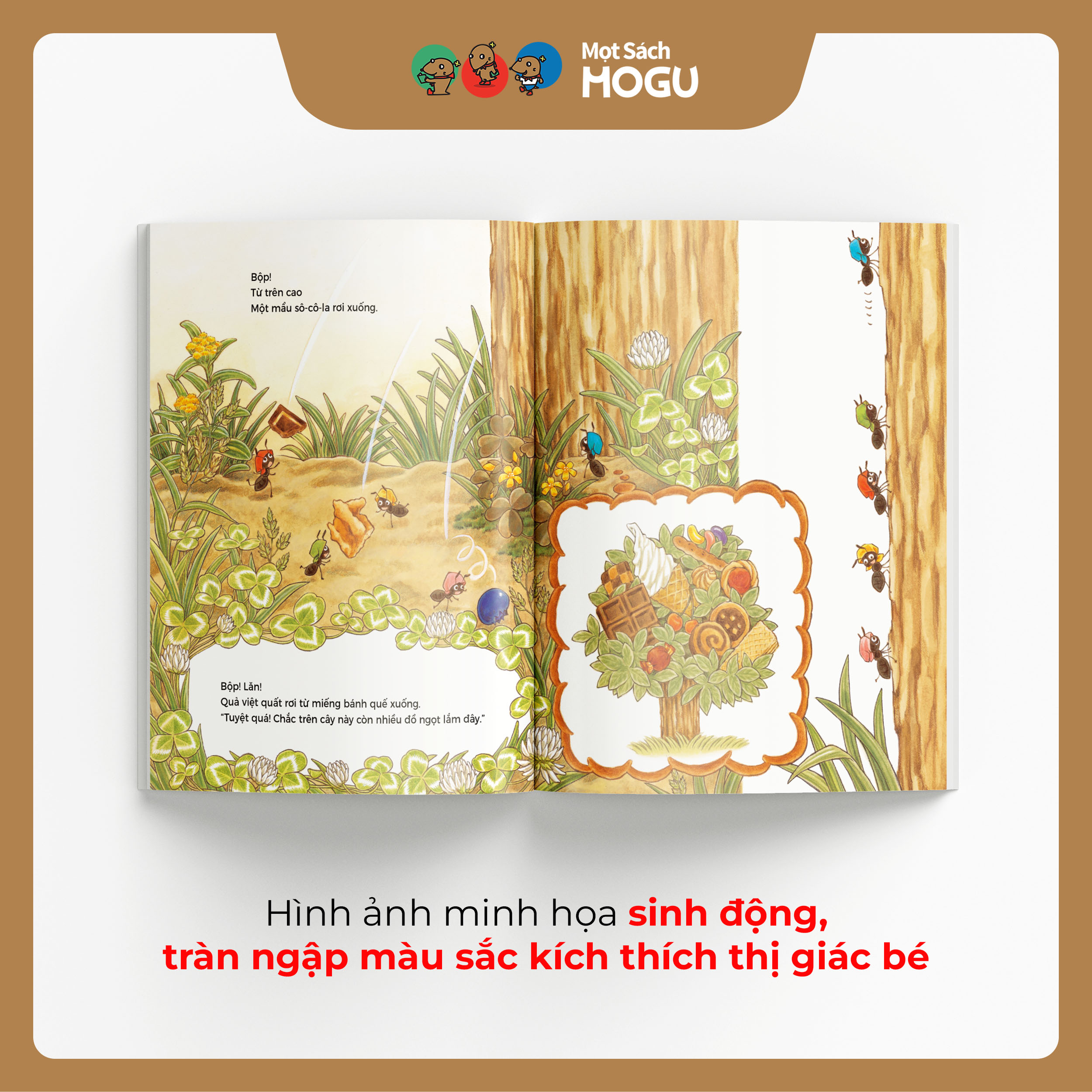 Tiệm Bánh Ngọt Lừng Danh | Ehon cho bé từ 3 tuổi | Thưởng thức niềm vui & chia sẻ