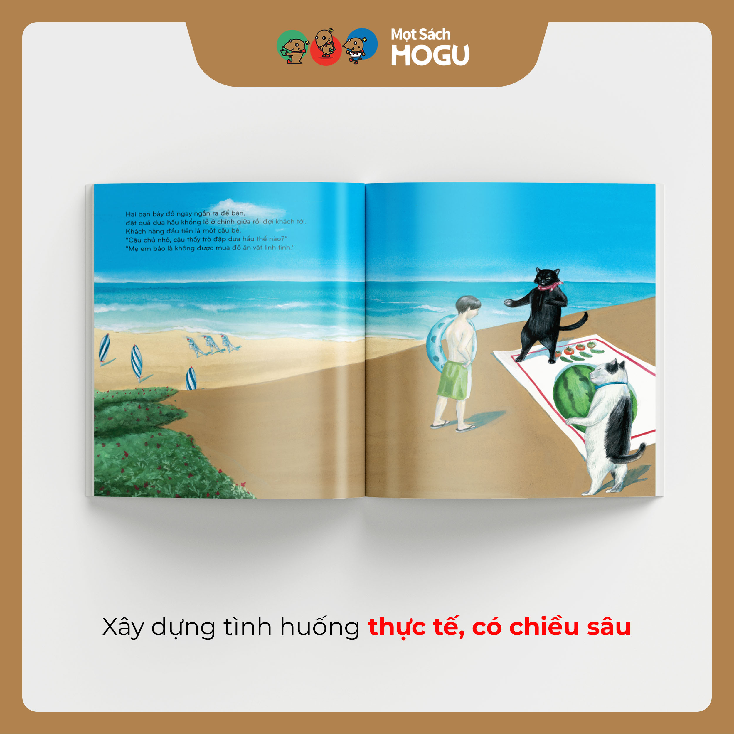 Rukkio Và Furifuri Quả Dưa Hấu Khổng Lồ