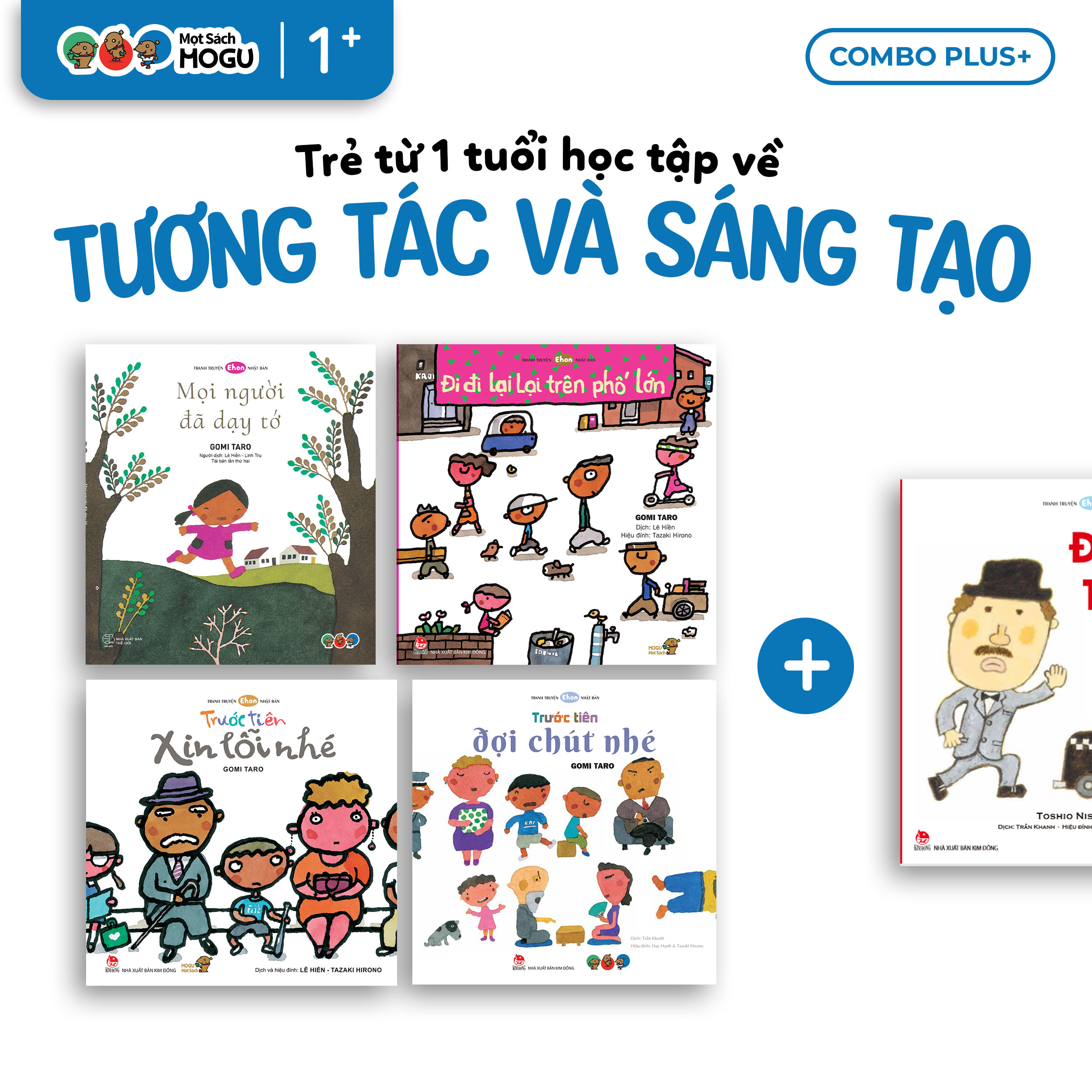 Combo 5 Cuốn Tương Tác Và Sáng Tạo